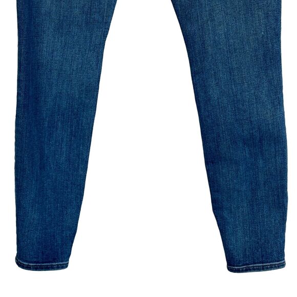 Gap SZ 28R True Skinny Jeans Low-Rise Stretch Pockets Medium Wash Blue Womens - Picture 5 of 11